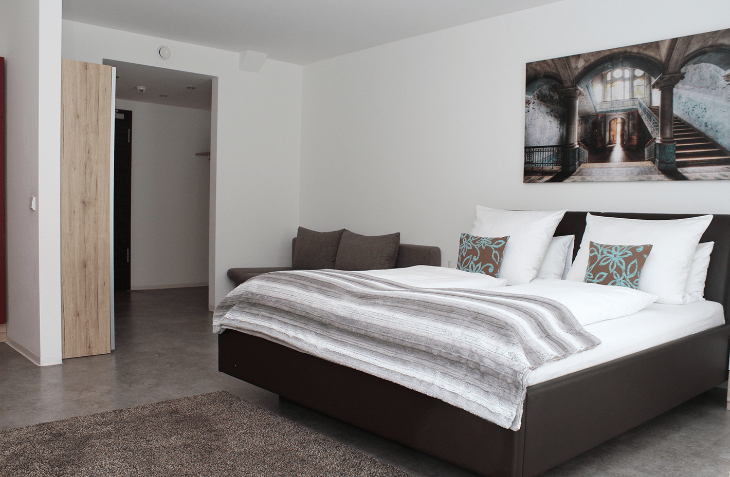 Boardingzimmer_1500x1000 Schlosserwirt Hotel Mering