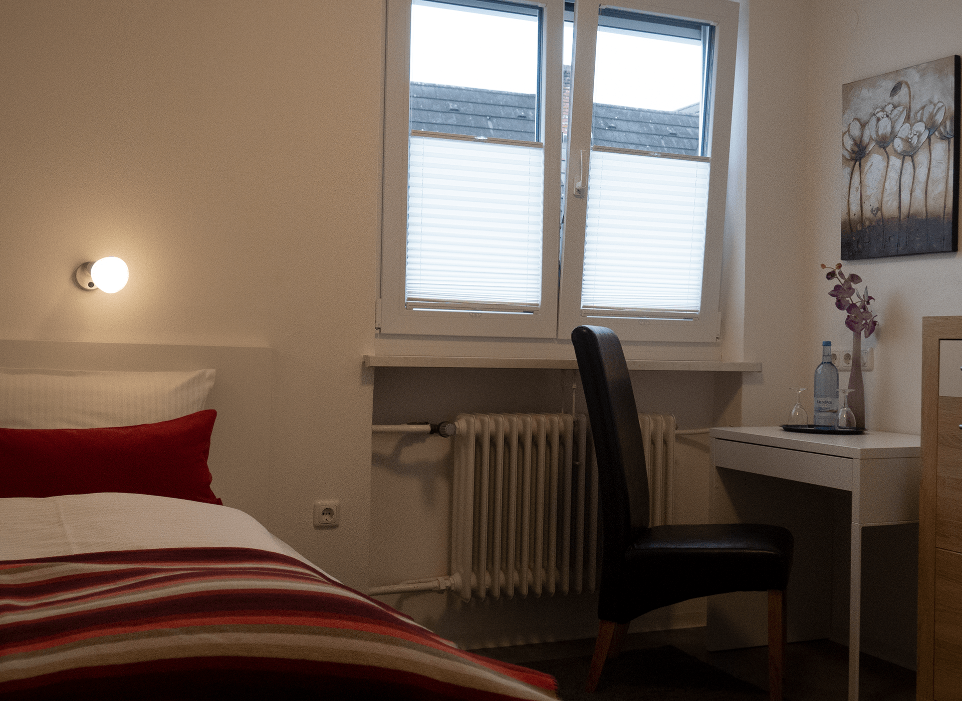 Standard Einzelzimmer 1920x1400 Schlosserwirt Hotel Mering